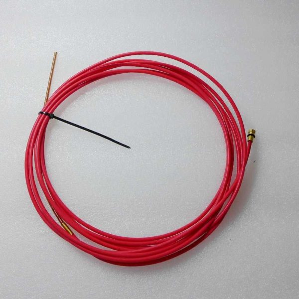 Liner-1.0/1.2mm x 5M red Teflon t/s MB15-MB36