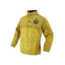 WELDING JACKET PROBAN with LEATHER SLEEVES SIZE M