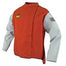 WELDING JACKET PROBAN with LEATHER SLEEVES SIZE M