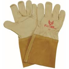 BEIGE RIGGERS GLOVES SMALL - SIZE 8
