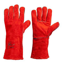 WESTERN RED WELDERS GAUNTLETS