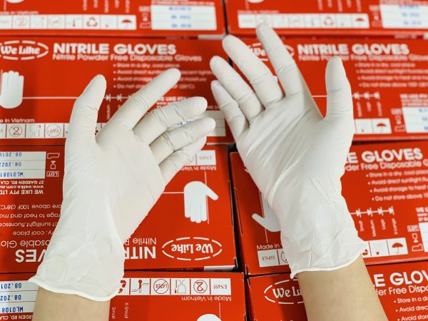 100pcs Nitrile Powder Free Disposable Glove - Black