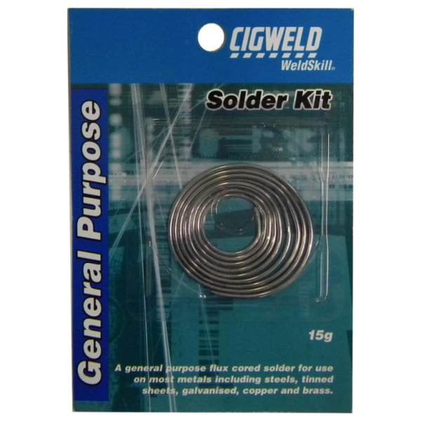 CIGWELD - Comweld 40/60 Solder 1.6mm, 15g Resin Cored = 1 Each