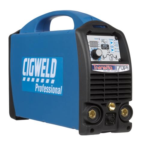 CIGWELD - Transtig 170Pi Plant, 5-170A@30%, Lift TIG, HF TIG & Stick, 240V/15A